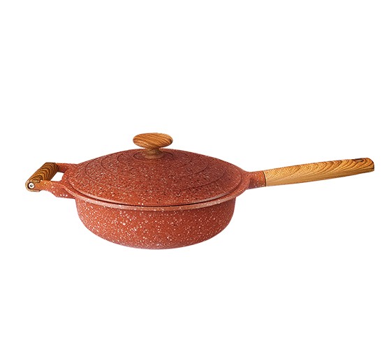 紅色花崗巖煎炒鍋