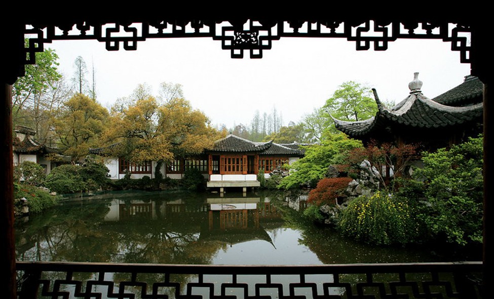 中国古典园林框景欣赏