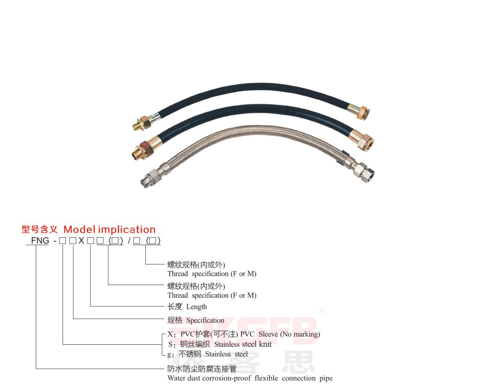 FNG系列防水防尘防腐挠性连接管
