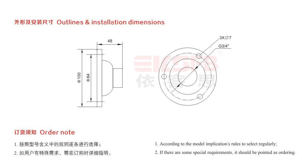 FP系列燈具安裝吸盤