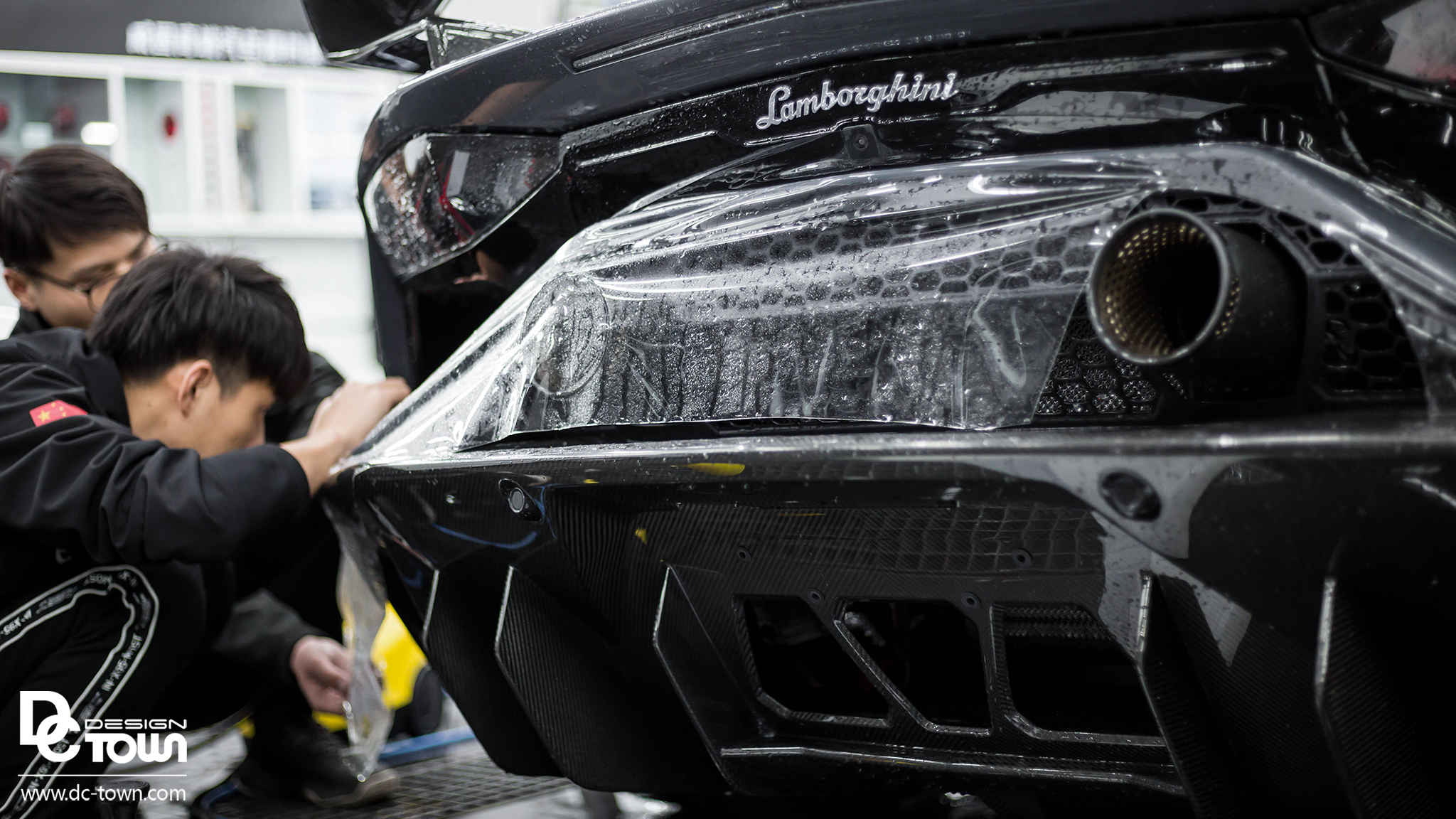 兰博基尼Aventador SVJ 全车透明保护膜