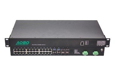 精品推荐 | 杭州奥博瑞光通信AOBO 7032系列三层工业交换机
