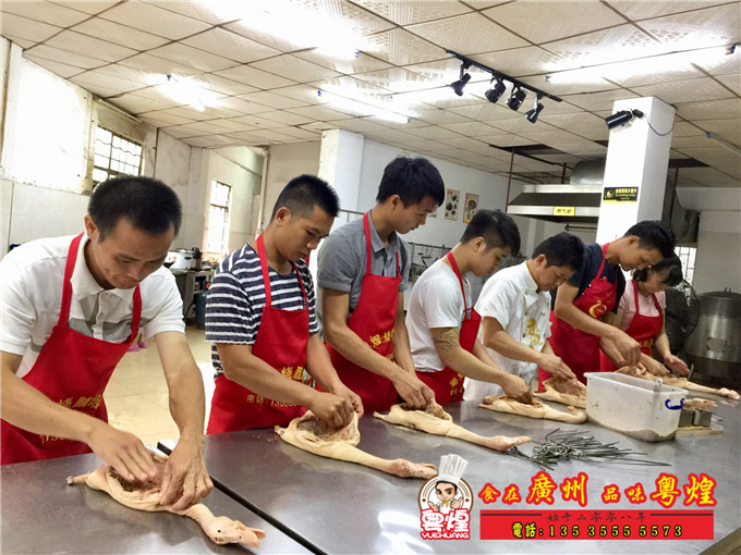 2018.06.13 香烧琵琶鸭制作 烤鸭技术培训 烧腊培训