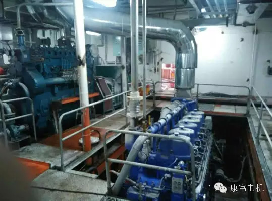 公司又一批大功率高效励磁六极船用双轴伸发电机成功试车 公司又一批大功率高效励磁六极船用双轴伸发电机成功试车