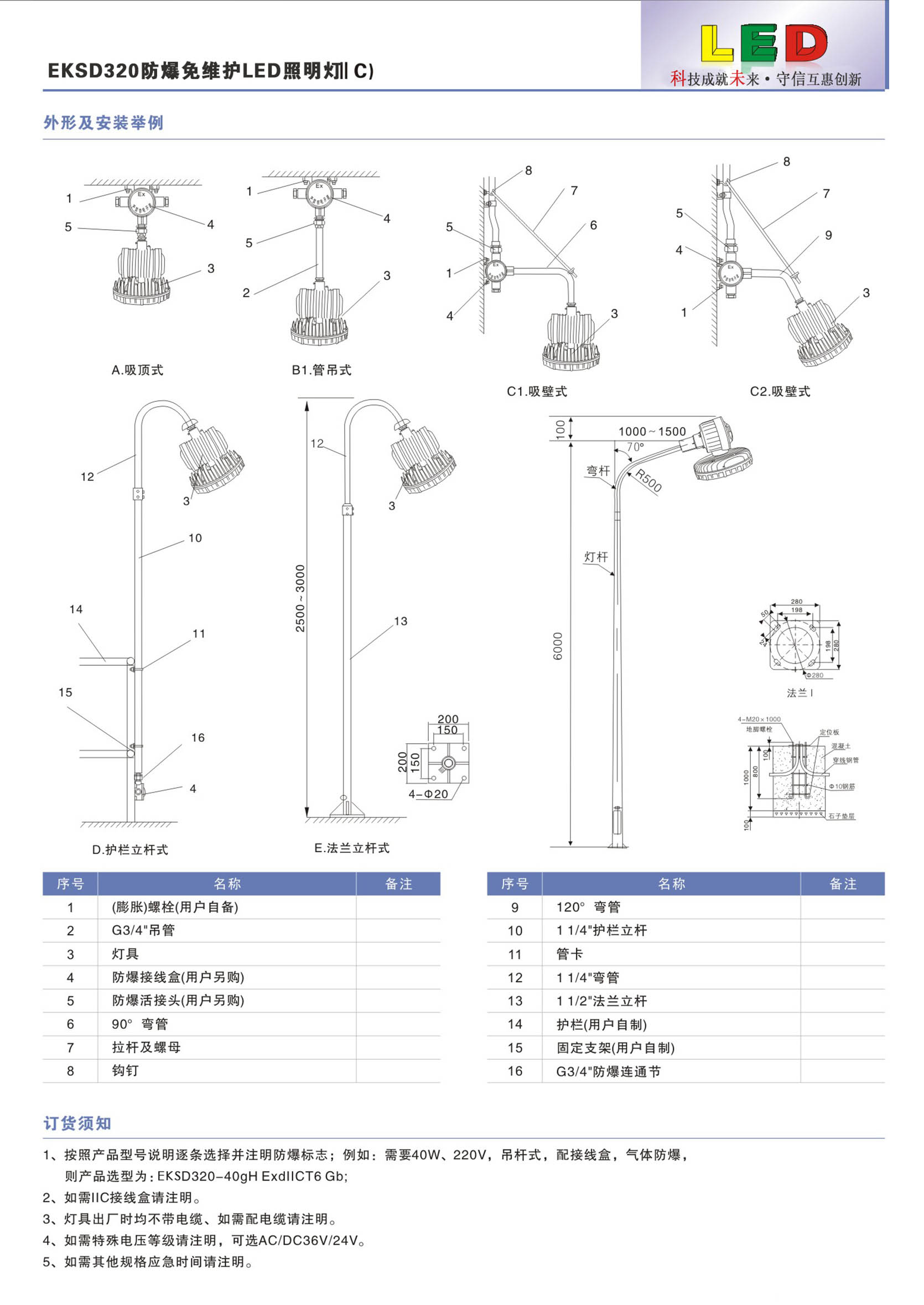 防爆免维护LED照明