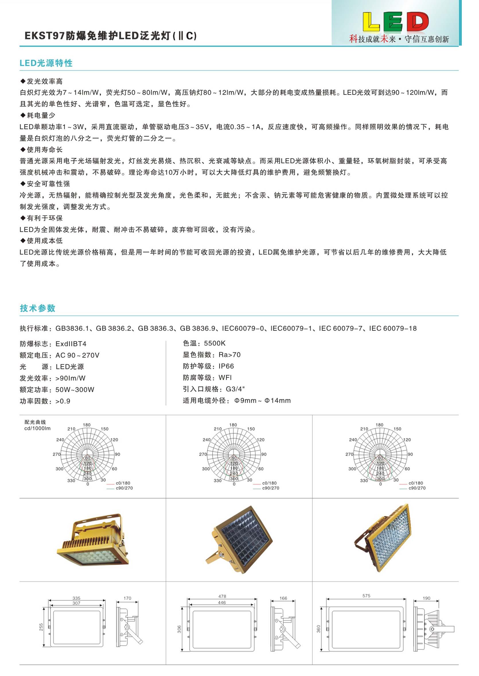 防爆免維護(hù)LED照明