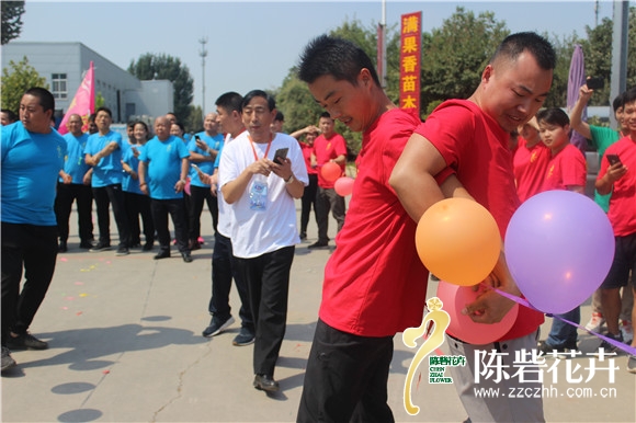 陈砦花卉首届运动会圆满结束