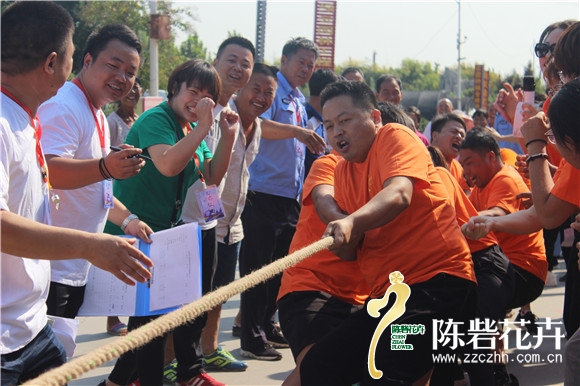 陈砦花卉首届运动会圆满结束