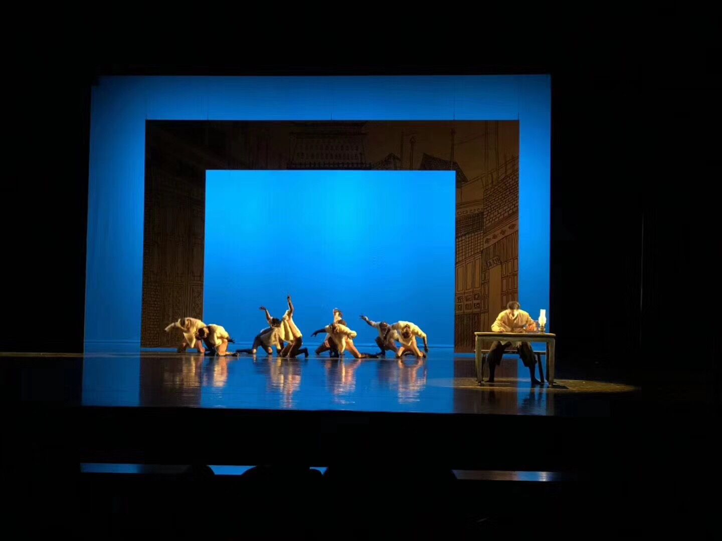 我院原创舞剧《金蝉塑与糖人宝》走进北京舞蹈学院