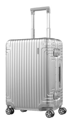 新秀丽经典铝箱登机行李箱  20寸-银色