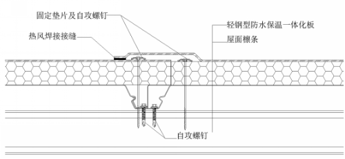 钢板型防水保温一体化系统 || 三体合一 性价比优