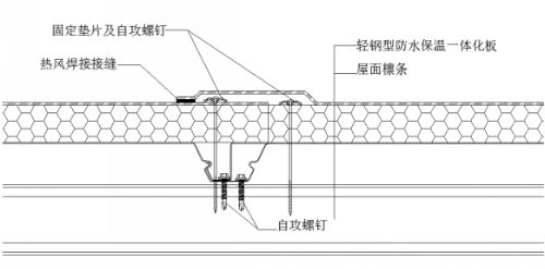 钢板型防水保温一体化系统 || 三体合一 性价比优