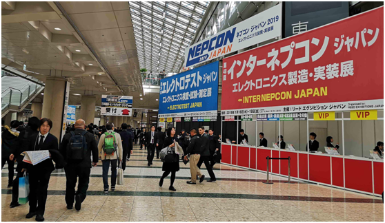 我司产品参展“日本东京国际电子元器件材料及生产设备展会”