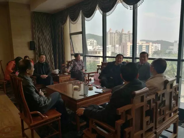 协会领导走访广东肇庆德通有限公司