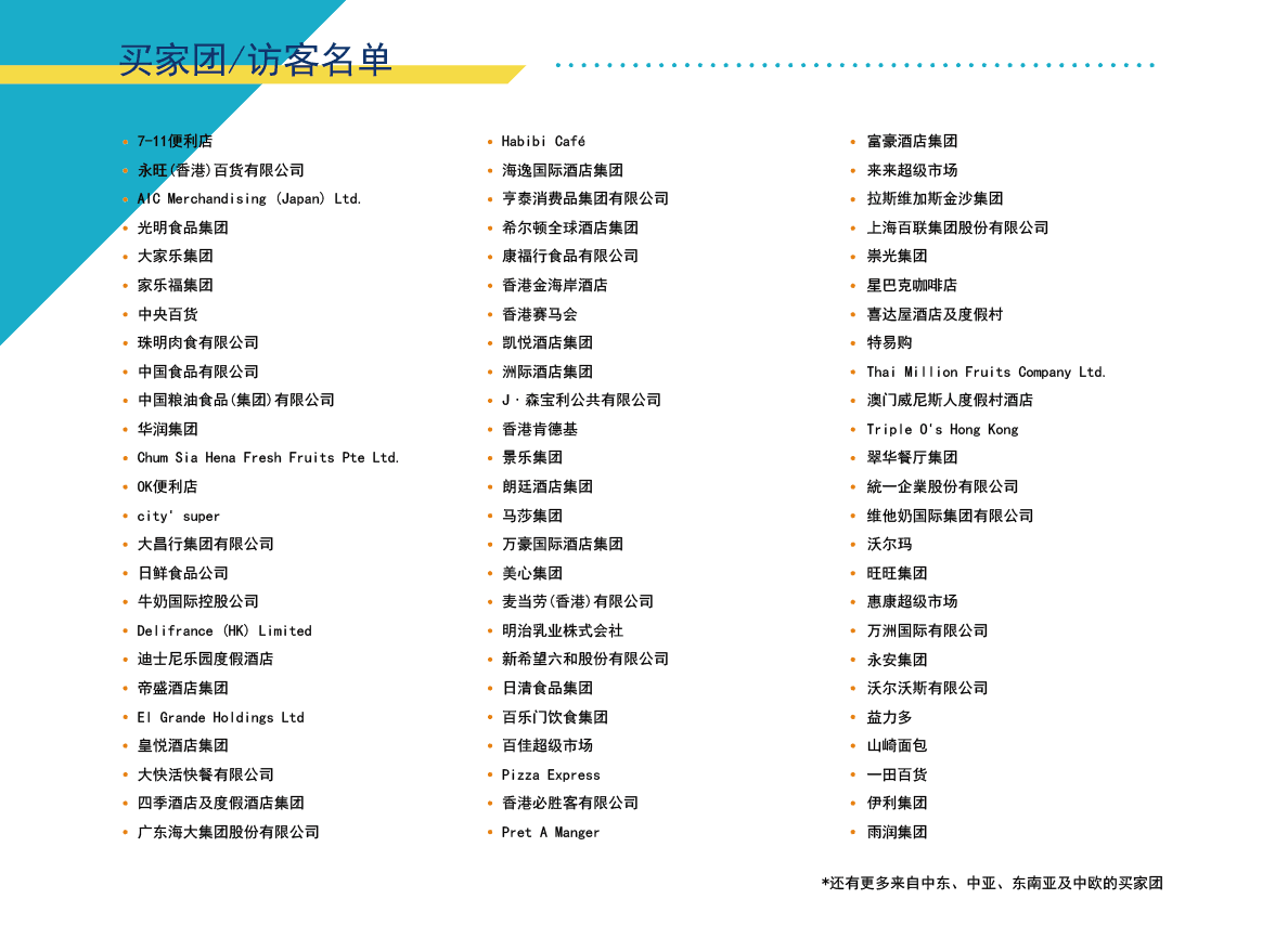 协会活动 | 中国农业展览协会与香港一带一路食品贸易协会隆重呈献—— 香港一带一路国际食品展 2019