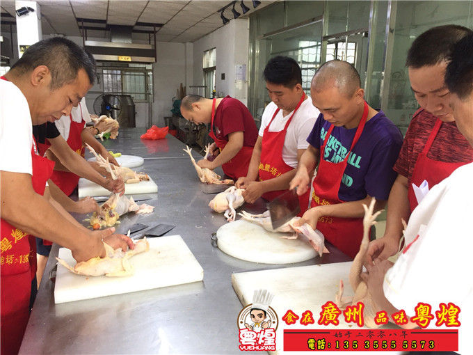 2018.09.01客家盐焗鸡培训 咸香鸡做法 手撕鸡培训 港式烧腊技术培训