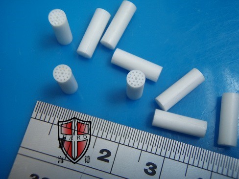 industrial zirconia ceramic pins tubes bushings with thread customized supplier