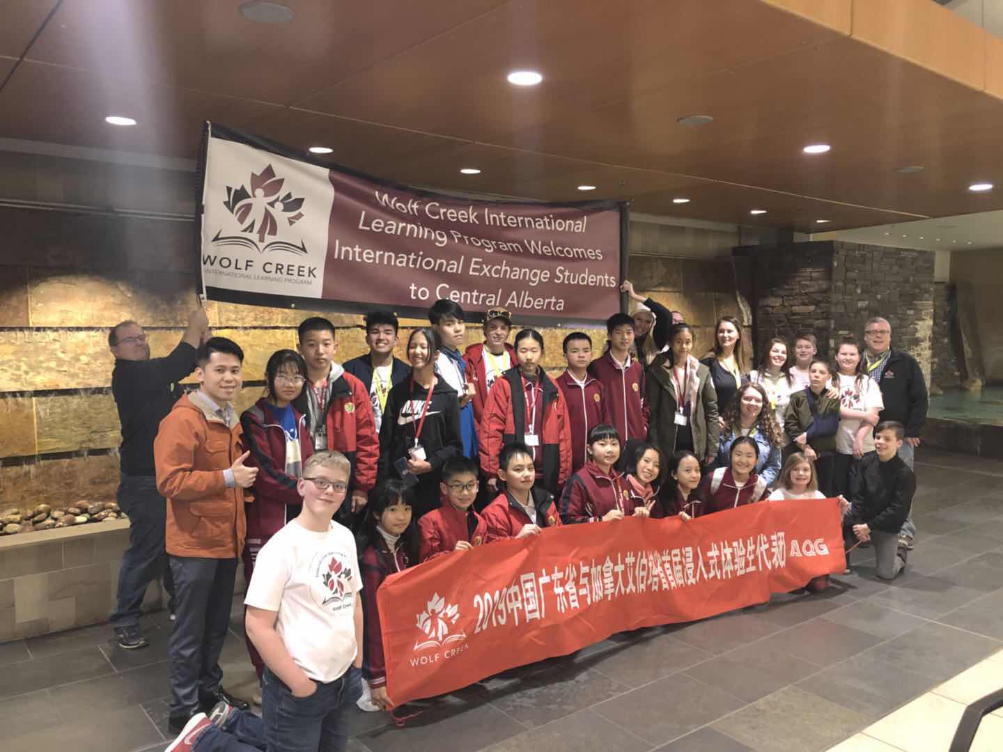 Exchange students from China welcomed to Wolf Creek