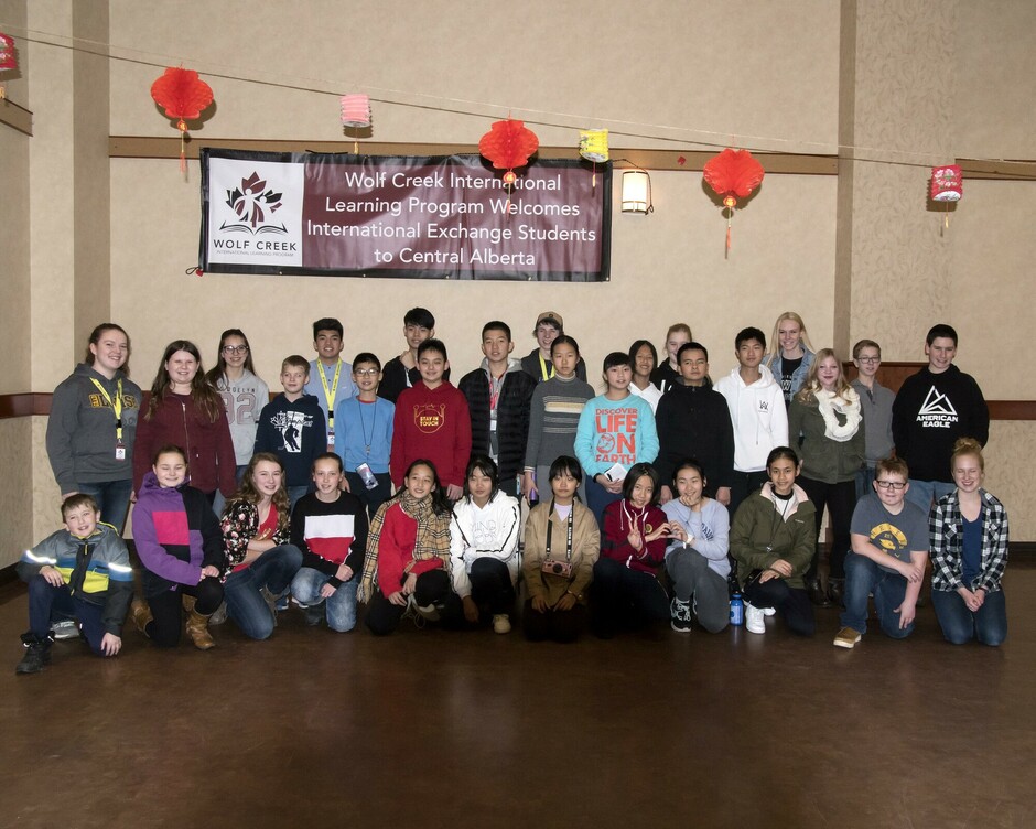 Exchange students from China welcomed to Wolf Creek