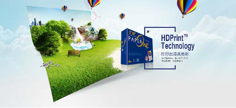 百旺（PAPERONE）A4 80克 复印纸 5包箱 蓝包装