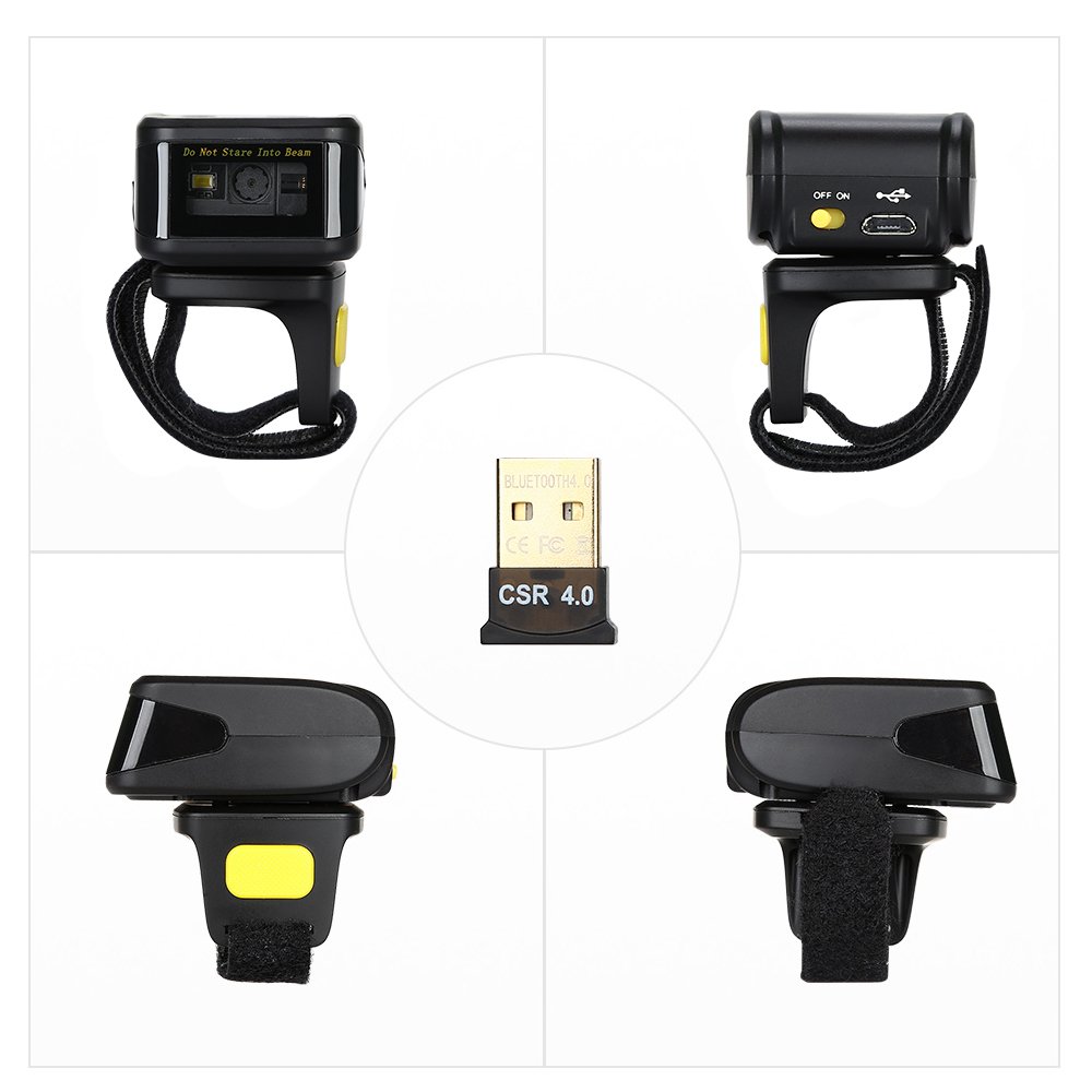 1D Wireless Ring Wearable Mini handheld Barcode Scanner Manufacturers and  factory - Shenzhen Techwell Technology Co., Ltd.