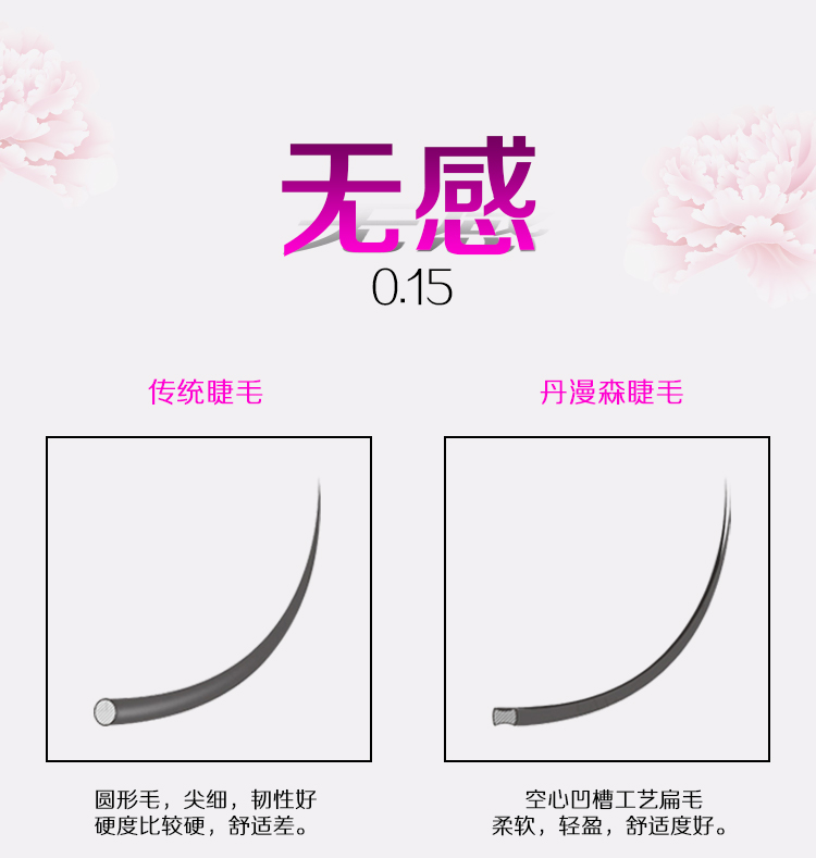 無感雙尖扁毛