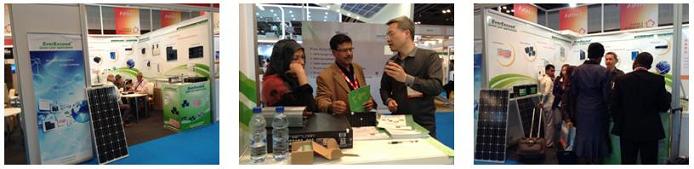EverExceed’ Solar Middle East Expo in 2014