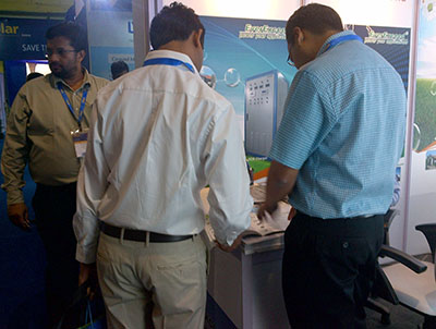 EverExceed’ s First Intersolar India Exhibition,2013 