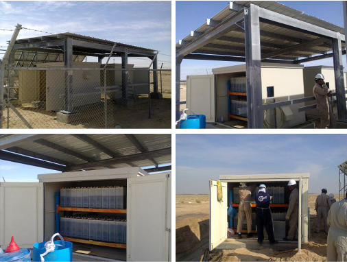 EverExceed’s another New Achievement --- The successful completion of Ni-Cd batteries installation p