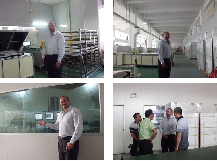 Przyjaciel z Ameryki Północnej odwiedził naszą fabrykę zasilaczy UPS i paneli słonecznych
