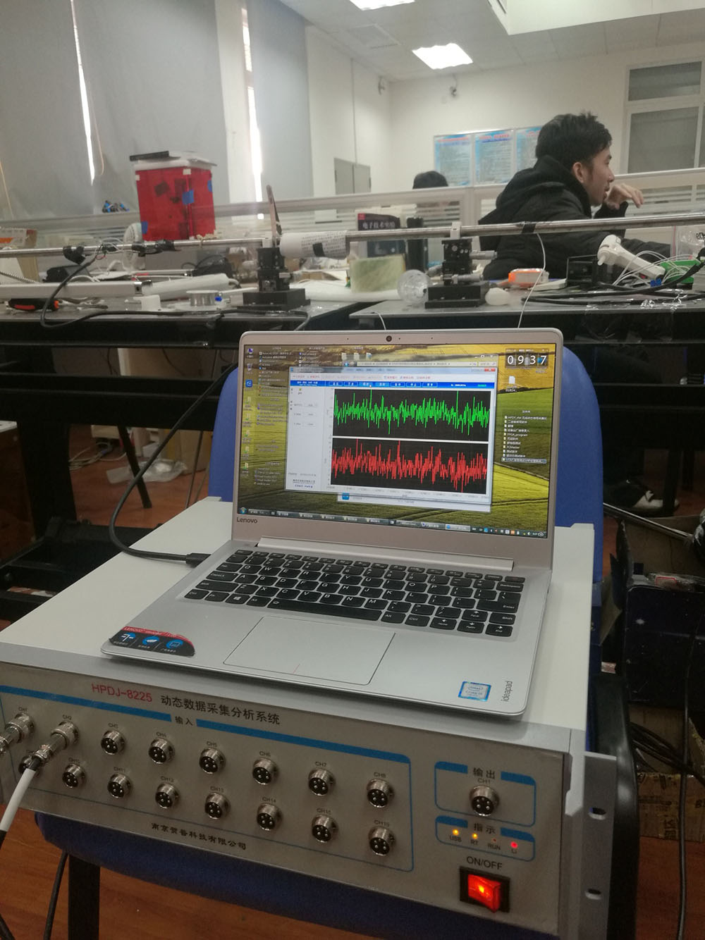 霍普金森杆测试--广州大学电子信息实验室