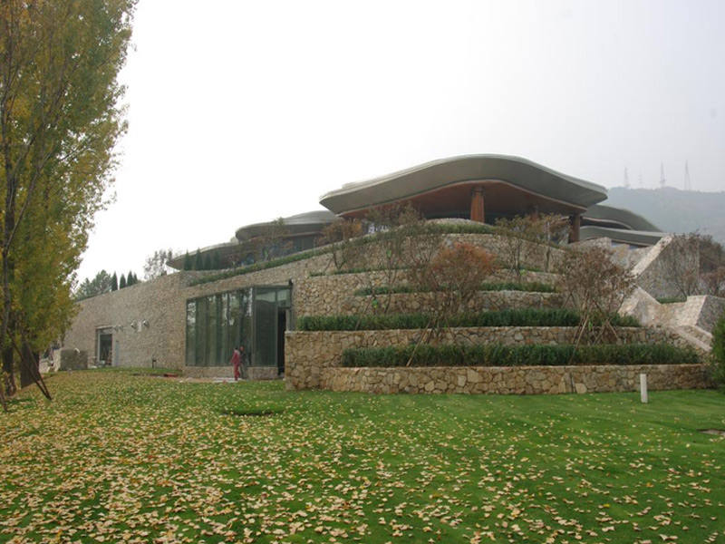 北京雁棲湖湖濱公園展示館項目