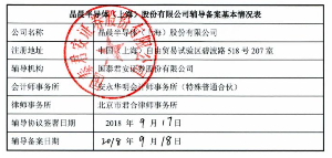 “科创板”获批!8家半导体公司上市辅导! “科创板”获批!8家半导体公司上市辅导!