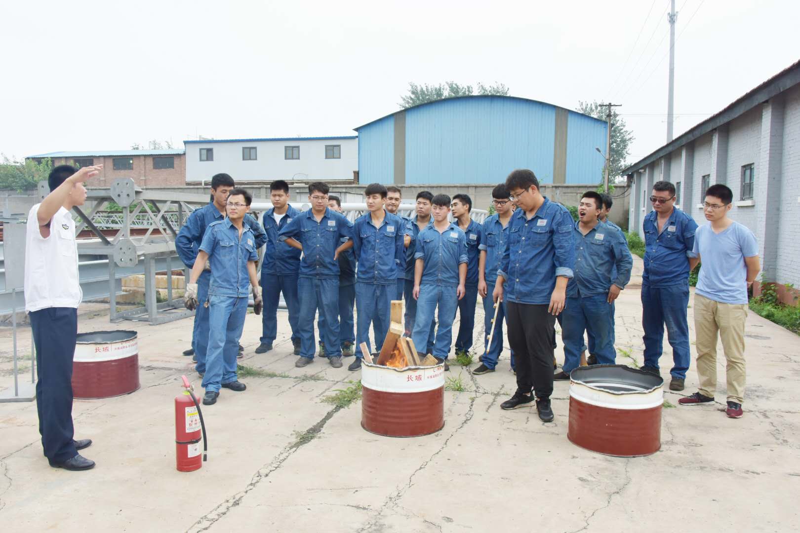 政安消防受邀为中铁电气化集团科技公司开展消防培训