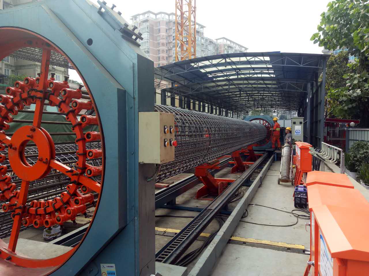 中铁隧道集团成都地铁8号线4标二工区项目部