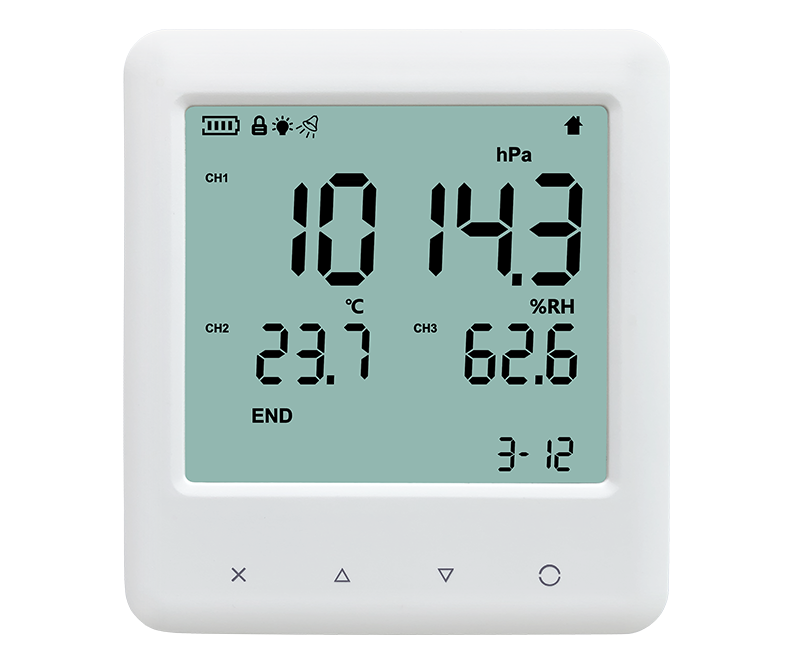 Yem-40cl Data Logging CO2 Temperature Humidity Sensor Greenhouse  Thermometer Hygrometer - China CO2 Air Quality Monitor, Digital Thermometer  Hygrometer
