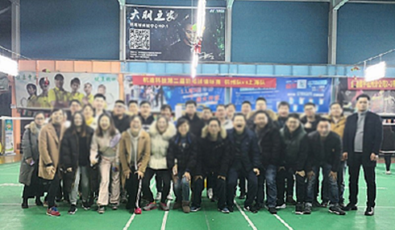 “激扬活力 展现风采”——杭途科技组织开展第二届员工羽毛球比赛