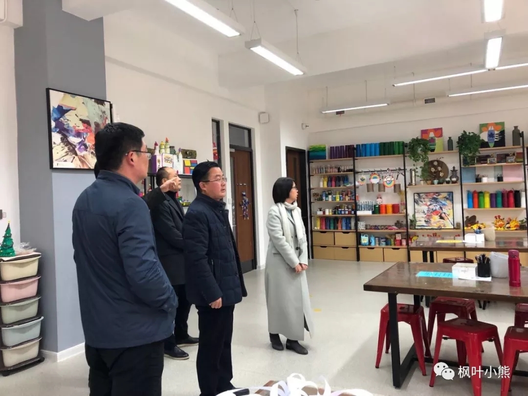 关心民办教育，心系祖国未来——惠济区领导莅临枫叶小熊小学、幼儿园调研