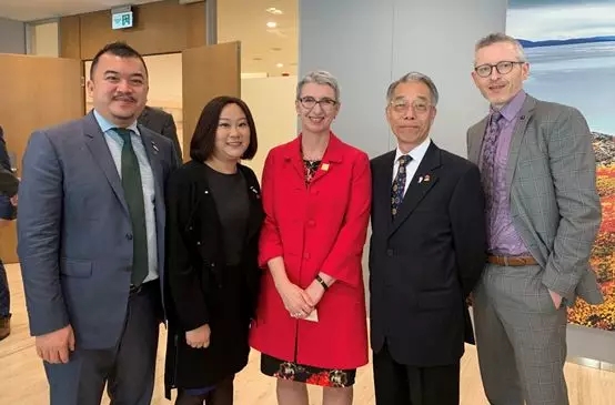 加拿大驻广州总领事Rachael Bedlington会见艾伯塔省教育代表团