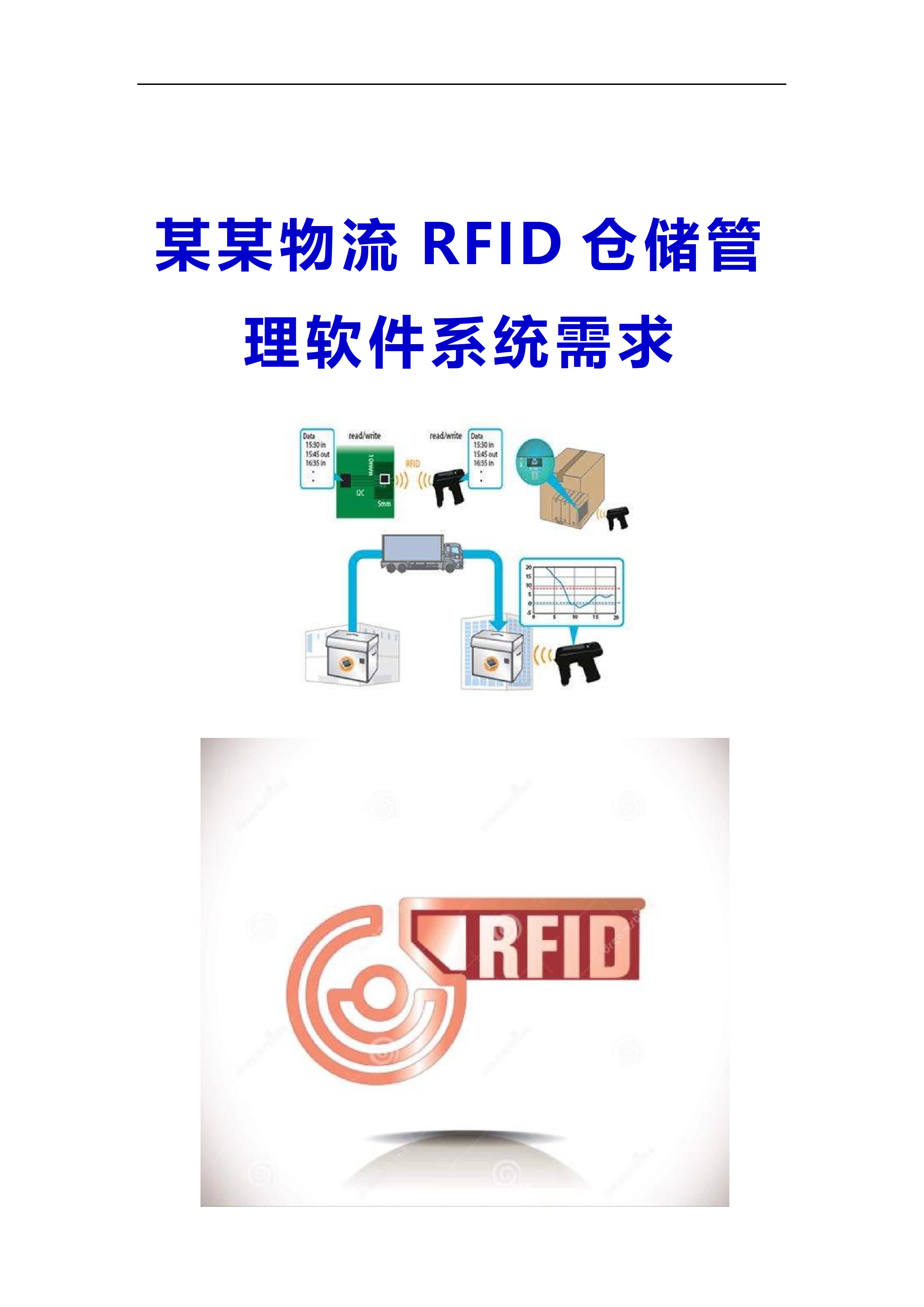某某公司物流RFID仓储管理软件系统需求