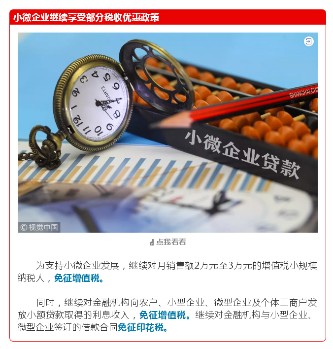 2019年，这些费用统统减免！