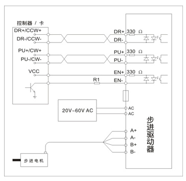 Q2BYG403MD 二相混合式步进驱动器