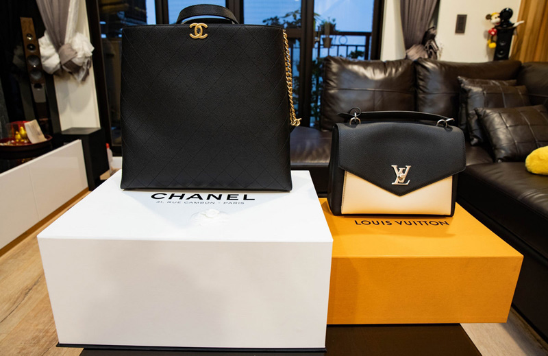 正品开箱Chanel大型購物包AS0312 B00170 94305 正品开箱Chanel大型購物包AS0312 B00170 94305