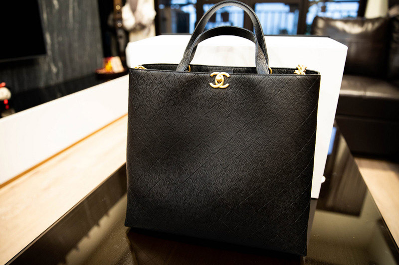 正品开箱Chanel大型購物包AS0312 B00170 94305 正品开箱Chanel大型購物包AS0312 B00170 94305