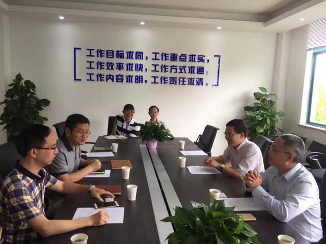  川商基金总经理一行到访杭州西南检测股份有限公司