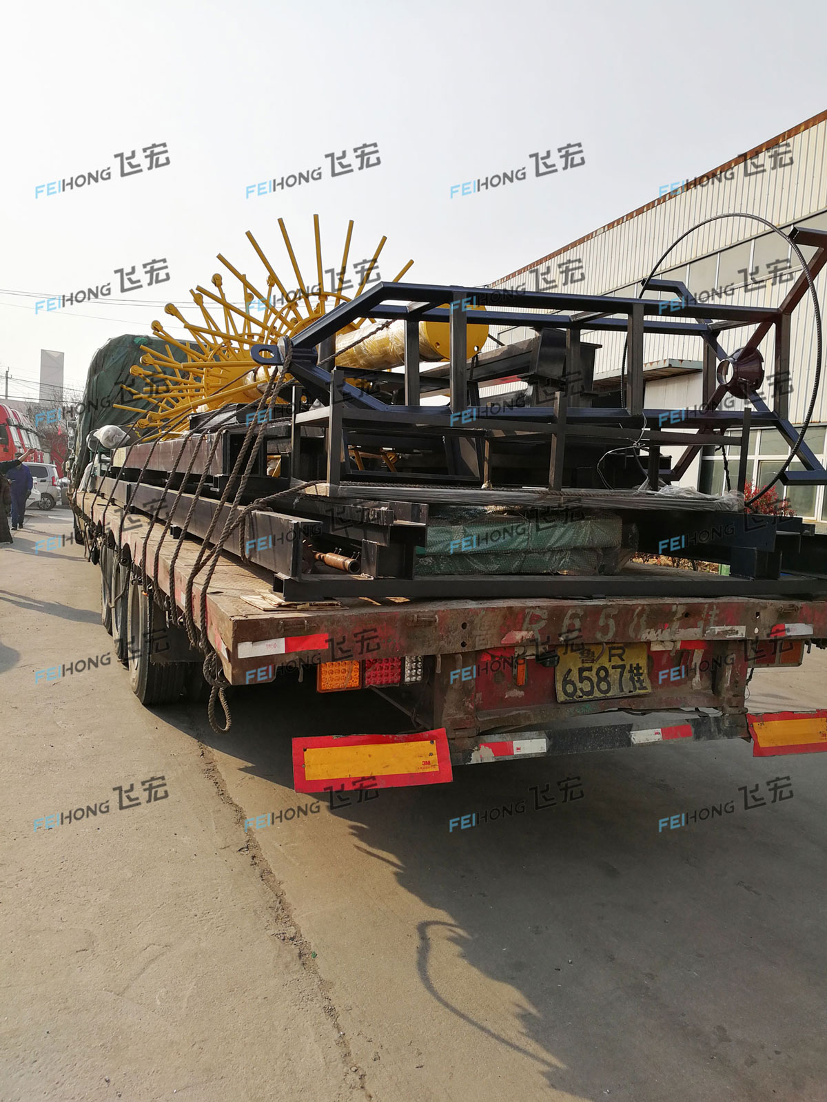 祝贺飞宏智能钢筋加工设备进驻中铁上海工程局集团第七工程有限公司《飞宏原创》