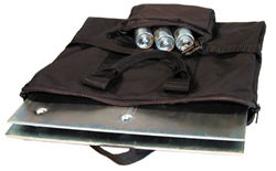Pipe and drape base carry bag
