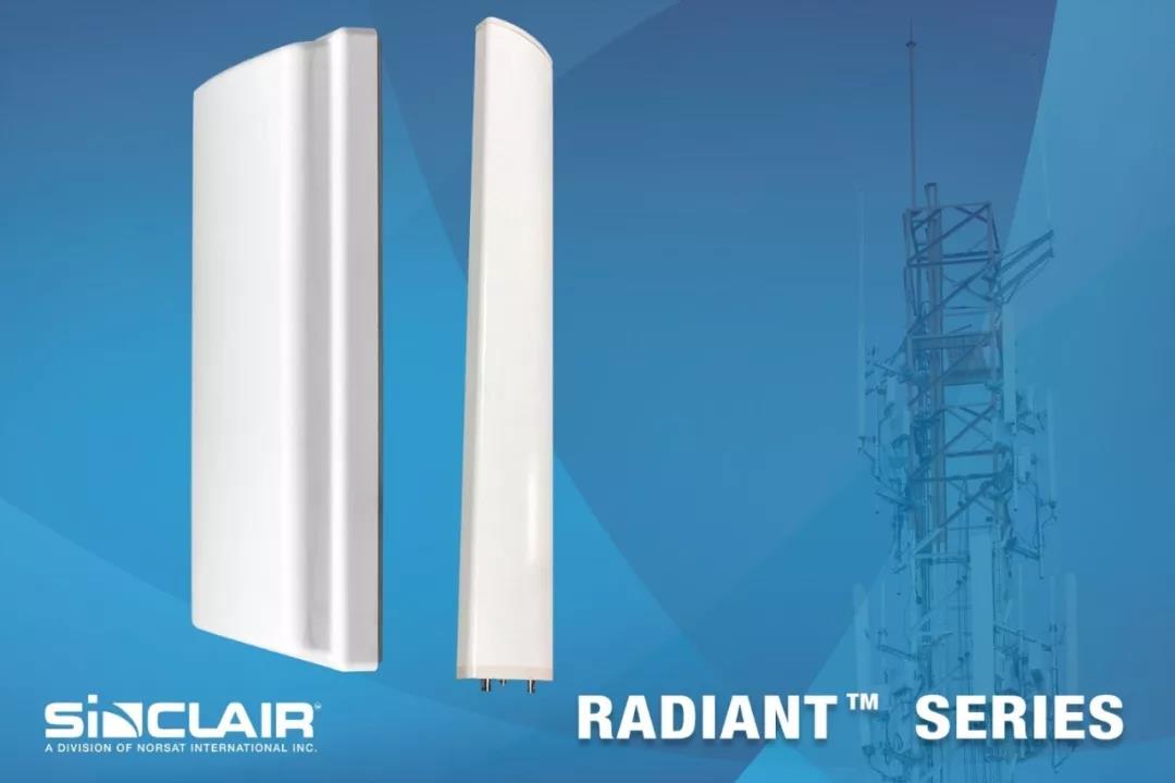 面向LTE宽带市场，海能达子公司Sinclair推出RADIANT™系列板状天线