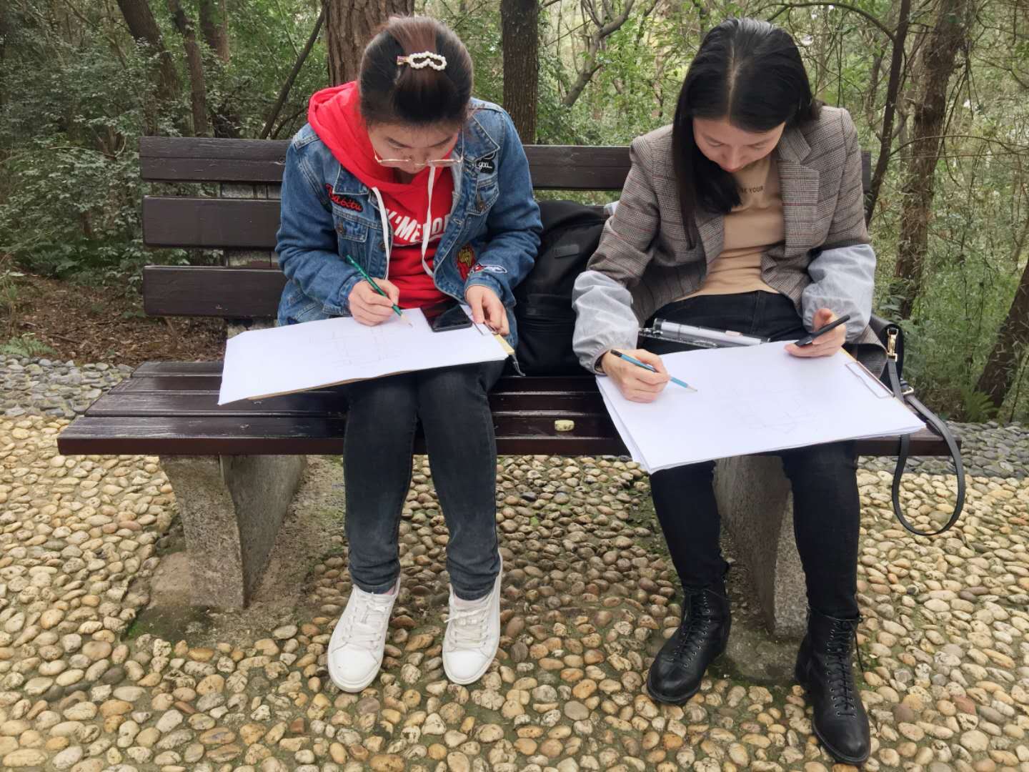 九木设计2019年3月15日手绘班写生