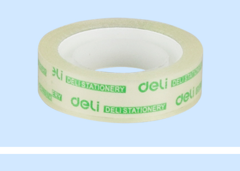 得力（Deli）30014 透明小胶带 12mm*20y 12卷/筒